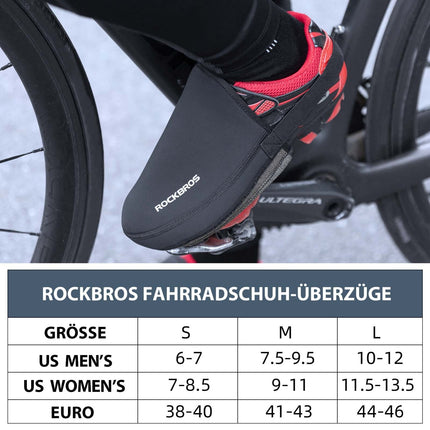 ROCKBROS Radsport Überschuhe Wasserabweisend Kevlar Fahrrad Shoe Cover (Fahrrad Überschuhe) kaufen bei Linkreich – Jetzt entdecken!