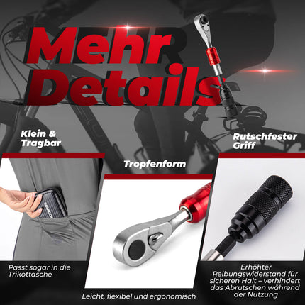 ROCKBROS Ratschenschlüssel Set 1/4 Zoll Mini Reparatur Werkzeug (Werkzeuge) kaufen bei Linkreich – Jetzt entdecken!