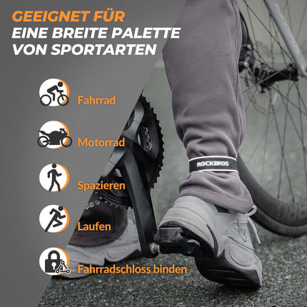 ROCKBROS Reflektorbänder Elastisch Fahrrad Reflektorband 1 Paar (Reflektorbänder) kaufen bei Linkreich – Jetzt entdecken!