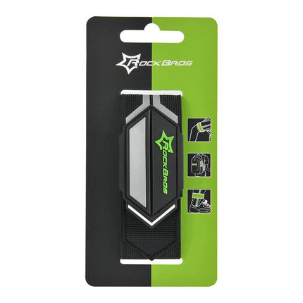 ROCKBROS Reflektorbänder Hosenband mit Klettverschluss 1 Paar Schwarz (Reflektorbänder) kaufen bei Linkreich – Jetzt entdecken!