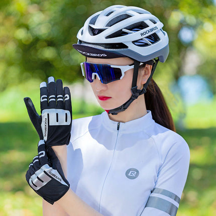 ROCKBROS Reithandschuhe Full Finger SBR Herren Sporthandschuhe M - XXL (Fahrradhandschuhe) kaufen bei Linkreich – Jetzt entdecken!