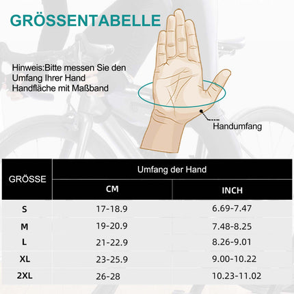 ROCKBROS Reithandschuhe Full Finger SBR Herren Sporthandschuhe M - XXL (Fahrradhandschuhe) kaufen bei Linkreich – Jetzt entdecken!