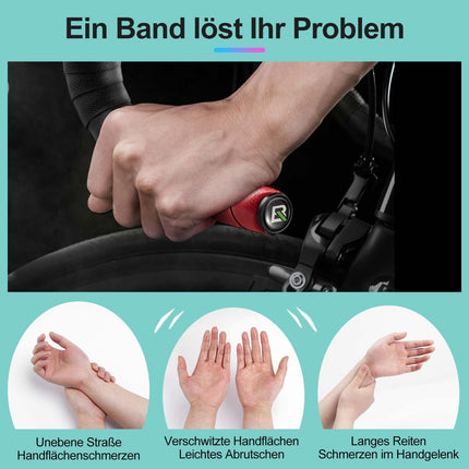 ROCKBROS rutschfest Fahrrad Lenkerband für MTB Rennrad 2 Rollen (Lenkerband) kaufen bei Linkreich – Jetzt entdecken!