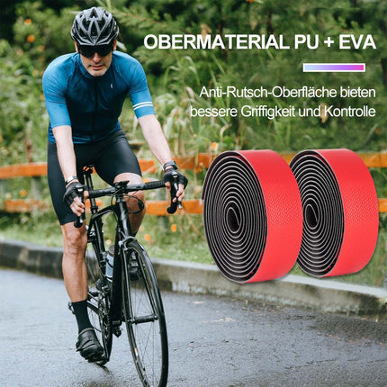 ROCKBROS rutschfest Fahrrad Lenkerband für MTB Rennrad 2 Rollen (Lenkerband) kaufen bei Linkreich – Jetzt entdecken!
