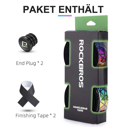 ROCKBROS rutschfest Fahrrad Lenkerband für MTB Rennrad 2 Rollen (Lenkerband) kaufen bei Linkreich – Jetzt entdecken!