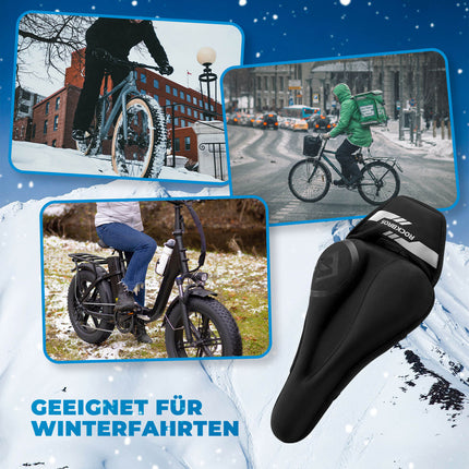 ROCKBROS Sattelbezug Sattelschutz Beheizbar Schnellspanner für MTB Rennrad E - Bike (Fahrradsattel) kaufen bei Linkreich – Jetzt entdecken!