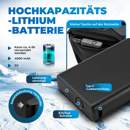 ROCKBROS Sattelbezug Sattelschutz Beheizbar Schnellspanner für MTB Rennrad E - Bike (Fahrradsattel) kaufen bei Linkreich – Jetzt entdecken!