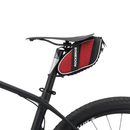 ROCKBROS Satteltaschen Fahrradsitz Taschen mit Rücklichthalter 1L (Fahrradtaschen) kaufen bei Linkreich – Jetzt entdecken!