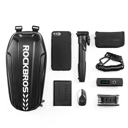 ROCKBROS Scooter Lenkertasche Wasserdicht mit Klettverschlüssen 2L /3L (Fahrradtaschen) kaufen bei Linkreich – Jetzt entdecken!