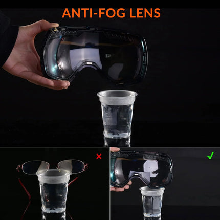 ROCKBROS Skibrille für Damen und Herren Anti-Nebel UV400 Schutz Skibrille