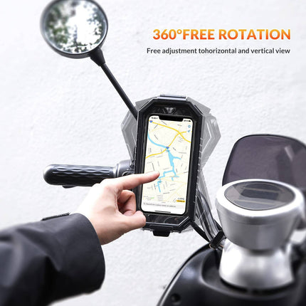 ROCKBROS Smartphone Halterung 360° Drehbar für 6,8 Zoll Smartphone (Fahrrad Handyhalterung) kaufen bei Linkreich – Jetzt entdecken!