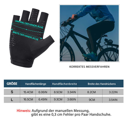 ROCKBROS Sommer atmungsaktive Sport-Radhandschuhe für Männer und Frauen