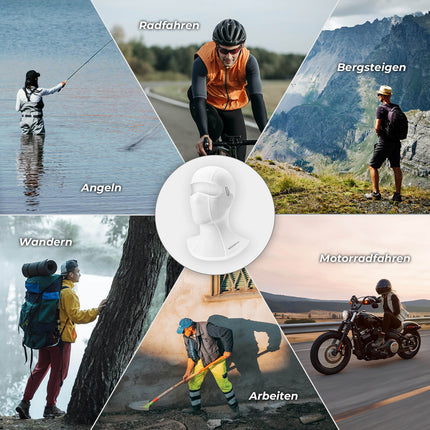 ROCKBROS Sommer Sturmhaube UPF40+ Balaclava Gesichtsmaske Schnelltrocknend (Sturmhaube & Gesichtsmaske) kaufen bei Linkreich – Jetzt entdecken!