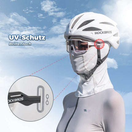 ROCKBROS Sommer Sturmhaube UPF40+ Balaclava Gesichtsmaske Schnelltrocknend (Sturmhaube & Gesichtsmaske) kaufen bei Linkreich – Jetzt entdecken!