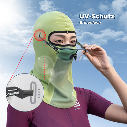 ROCKBROS Sommer Sturmhaube UPF40+ Balaclava Gesichtsmaske Schnelltrocknend (Sturmhaube & Gesichtsmaske) kaufen bei Linkreich – Jetzt entdecken!
