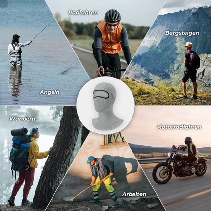 ROCKBROS Sommer Sturmhaube UPF40+ Balaclava Gesichtsmaske Schnelltrocknend (Sturmhaube & Gesichtsmaske) kaufen bei Linkreich – Jetzt entdecken!