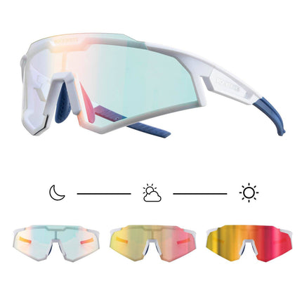 ROCKBROS Sonnenbrille Fahrradbrille Selbsttönend Outdoor UV400 Schutz (Fahrradbrille) kaufen bei Linkreich – Jetzt entdecken!