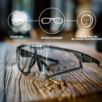 ROCKBROS Sonnenbrille Fahrradbrille Selbsttönend Outdoor UV400 Schutz (Fahrradbrille) kaufen bei Linkreich – Jetzt entdecken!