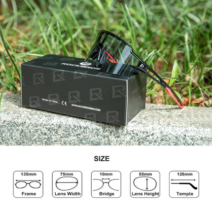 ROCKBROS Sonnenbrille für Männer & Frauen UV - Schutz Fahrradbrille (Fahrradbrille) kaufen bei Linkreich – Jetzt entdecken!