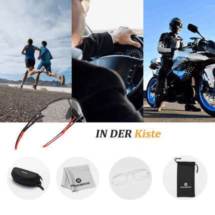 ROCKBROS Sonnenbrille für Männer & Frauen UV - Schutz Fahrradbrille (Fahrradbrille) kaufen bei Linkreich – Jetzt entdecken!