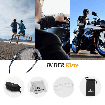 ROCKBROS Sonnenbrille für Männer & Frauen UV - Schutz Fahrradbrille (Fahrradbrille) kaufen bei Linkreich – Jetzt entdecken!