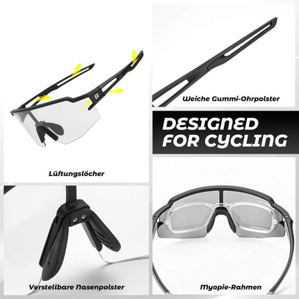 ROCKBROS Sonnenbrille für Männer & Frauen UV - Schutz Fahrradbrille (Fahrradbrille) kaufen bei Linkreich – Jetzt entdecken!