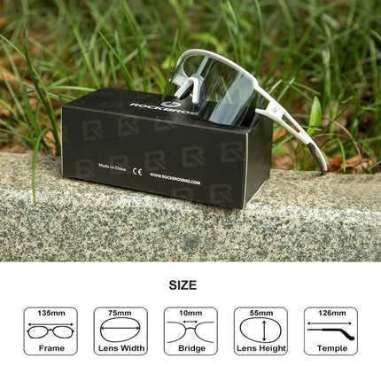 ROCKBROS Sonnenbrille für Männer & Frauen UV - Schutz Fahrradbrille (Fahrradbrille) kaufen bei Linkreich – Jetzt entdecken!