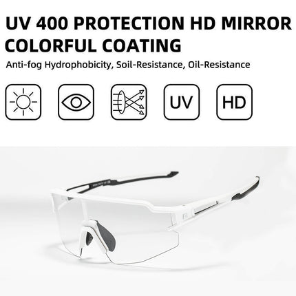 Unisex Fahrrad-Sonnenbrille mit Starkem UV-Schutz
