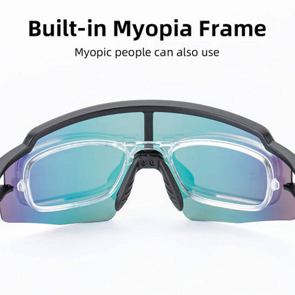 Unisex Fahrrad-Sonnenbrille mit Starkem UV-Schutz
