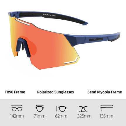 ROCKBROS Sonnenbrille UV400 Schutz Radsportbrille für Damen/ Herren (Fahrradbrille) kaufen bei Linkreich – Jetzt entdecken!