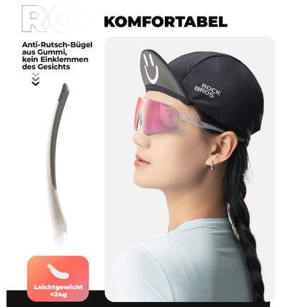 ROCKBROS Sonnenbrille Winddichte Fahrradbrille für Outdoor - Sportarten (Fahrradbrille) kaufen bei Linkreich – Jetzt entdecken!