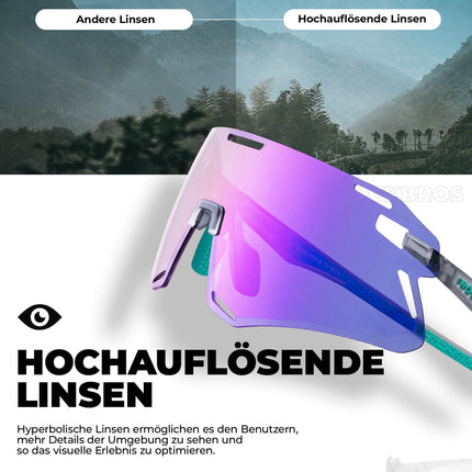 ROCKBROS Sonnenbrille Winddichte Fahrradbrille für Outdoor - Sportarten (Fahrradbrille) kaufen bei Linkreich – Jetzt entdecken!