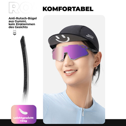 ROCKBROS Sonnenbrille Winddichte Fahrradbrille für Outdoor - Sportarten (Fahrradbrille) kaufen bei Linkreich – Jetzt entdecken!