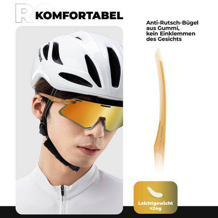 ROCKBROS Sonnenbrille Winddichte Fahrradbrille für Outdoor - Sportarten (Fahrradbrille) kaufen bei Linkreich – Jetzt entdecken!