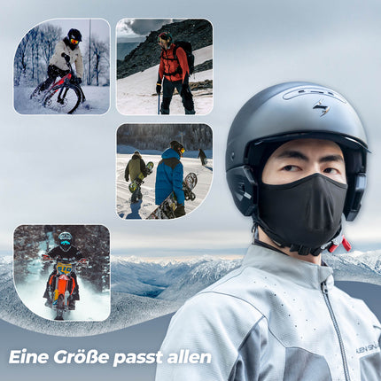 ROCKBROS Sturmhaube Balaclava Fleece Unterhelm für Fahrrad und Ski (Sturmhaube & Gesichtsmaske) kaufen bei Linkreich – Jetzt entdecken!