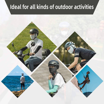 ROCKBROS Sturmhaube Bandana UPF 50+ Elastisch Multifunktionstuch Unisex (Sturmhaube & Gesichtsmaske) kaufen bei Linkreich – Jetzt entdecken!