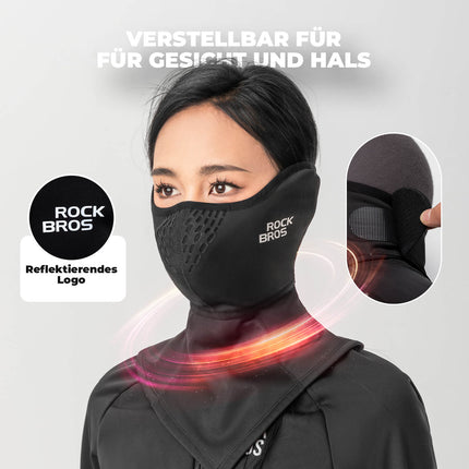 ROCKBROS Sturmhaube Fleece Weich Gesichtsmaske für Fahrrad Motorrad & Ski (Sturmhaube & Gesichtsmaske) kaufen bei Linkreich – Jetzt entdecken!