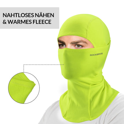 ROCKBROS Sturmhaube 2er Set Herbst Winter Balaclava für Outdoorsports Unisex