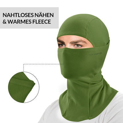 ROCKBROS Sturmhaube 2er Set Herbst Winter Balaclava für Outdoorsports Unisex