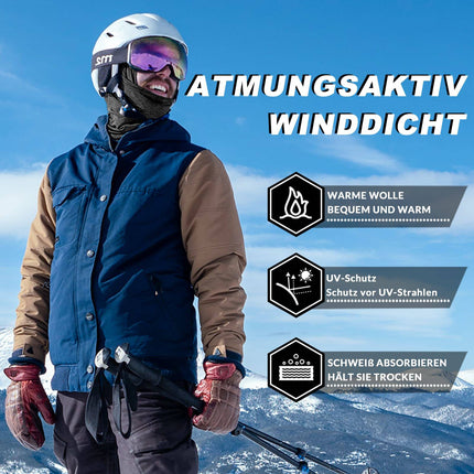 ROCKBROS Sturmhaube Herbst Winter Balaclava für Outdoorsports Unisex (Sturmhaube & Gesichtsmaske) kaufen bei Linkreich – Jetzt entdecken!