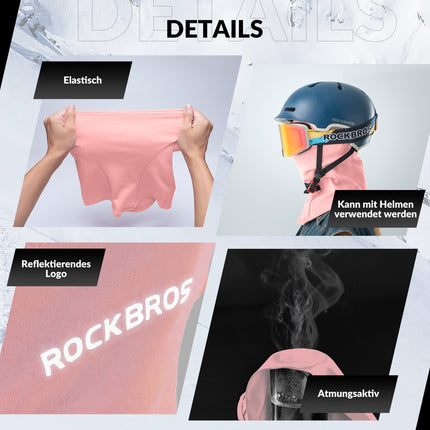 ROCKBROS Sturmhaube Herbst Winter Balaclava für Outdoorsports Unisex (Sturmhaube & Gesichtsmaske) kaufen bei Linkreich – Jetzt entdecken!