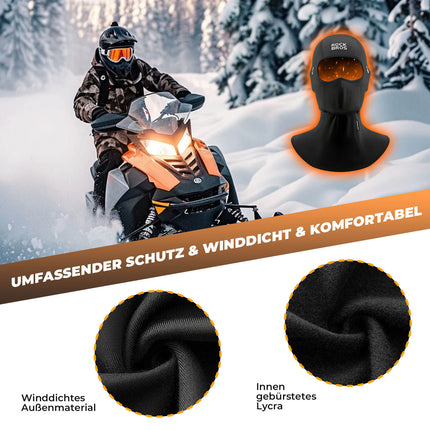 ROCKBROS Sturmhauben Winddicht Balaclava Gesichtsschutz für Radfahren Unisex (Sturmhaube & Gesichtsmaske) kaufen bei Linkreich – Jetzt entdecken!