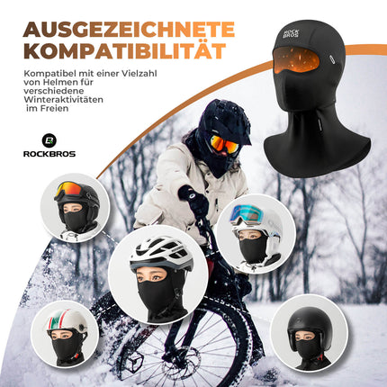 ROCKBROS Sturmhauben Winddicht Balaclava Gesichtsschutz für Radfahren Unisex (Sturmhaube & Gesichtsmaske) kaufen bei Linkreich – Jetzt entdecken!