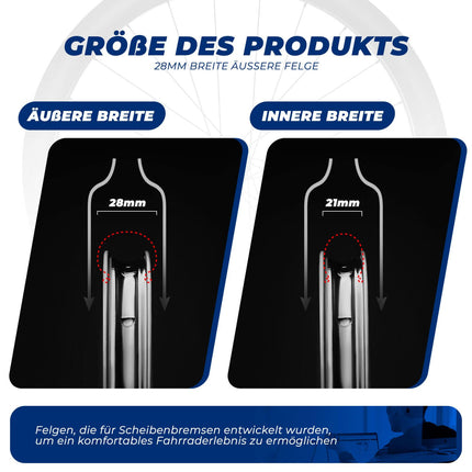 ROCKBROS T700 Carbon Laufradsatz 28‘‘ 50mm Scheibenbremse Steckachse Laufrad Set für Rennrad und SHIMANO 8 - 12 Fach 24 Speichen 36T - Stahllager (Laufradsatz) kaufen bei Linkreich – Jetzt entdecken!