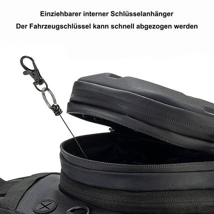 ROCKBROS Tankrucksack Magnet Motorrad Beintasche mit Schultertragegurt