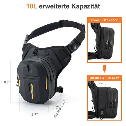 ROCKBROS Tankrucksack Magnet Motorrad Beintasche mit Schultertragegurt (Motorradtaschen) kaufen bei Linkreich – Jetzt entdecken!