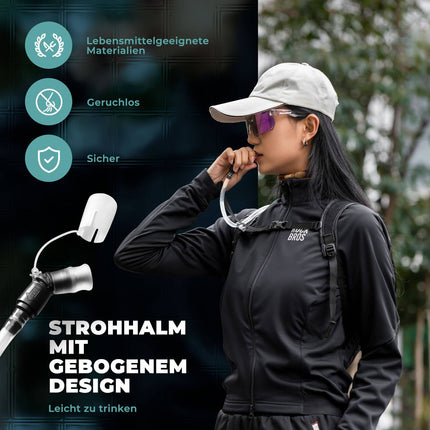 ROCKBROS Trinkblase 2L mit Trinkschlauch Leichte TPU Wasserblase (Fahrrad Flaschenhalter) kaufen bei Linkreich – Jetzt entdecken!