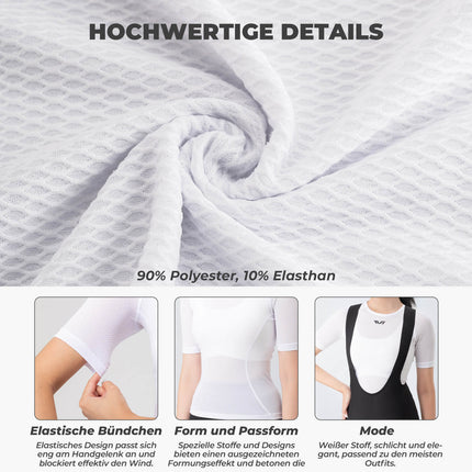 ROCKBROS TVI Damen Kurzarm - Radtrikot Funktionsshirt Atmungsaktives Trikots Sommer (Fahrradtrikot) kaufen bei Linkreich – Jetzt entdecken!