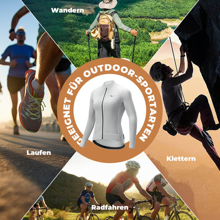 ROCKBROS TVI Damen Langarm - Radtrikot Fahrrad Jersey für MTB & Rennrad (Fahrradtrikot) kaufen bei Linkreich – Jetzt entdecken!