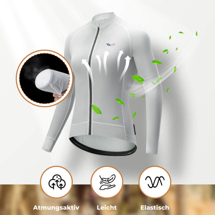 ROCKBROS TVI Damen Langarm - Radtrikot Fahrrad Jersey für MTB & Rennrad (Fahrradtrikot) kaufen bei Linkreich – Jetzt entdecken!